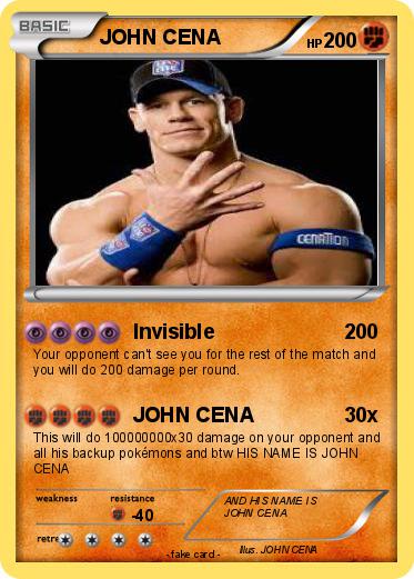 Pokemon JOHN CENA
