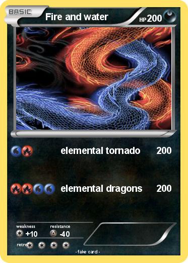 Pokemon Fire and water