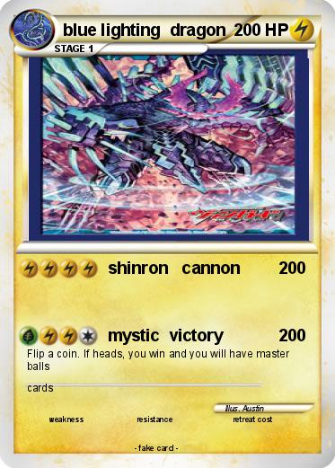 Pokemon blue lighting  dragon