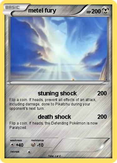 Pokemon metel fury