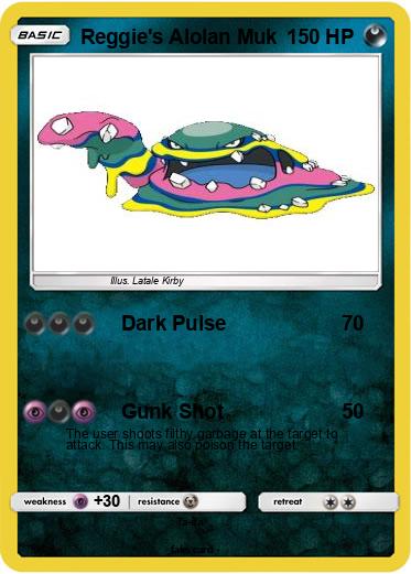 Pokemon Reggie's Alolan Muk