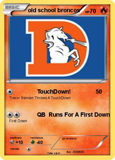 Pokemon old school broncos