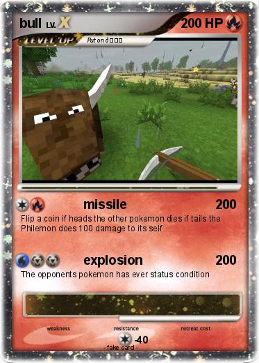 Pokemon bull