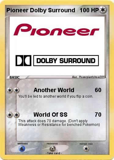 Pokemon Pioneer Dolby Surround