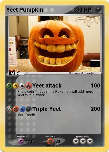 Pokemon Yeet Pumpkin