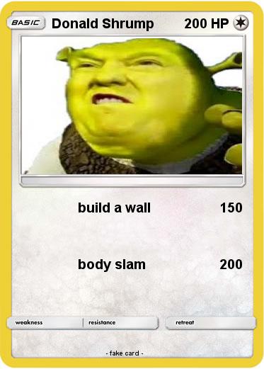 Pokemon Donald Shrump