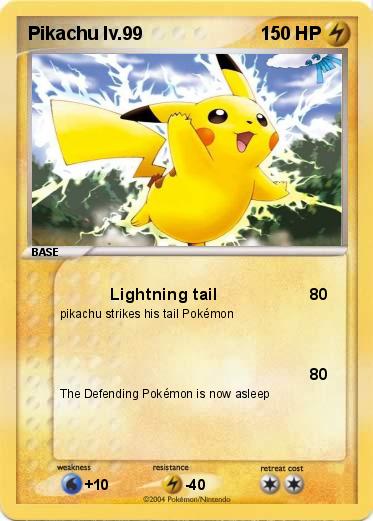 Pokemon Pikachu lv.99