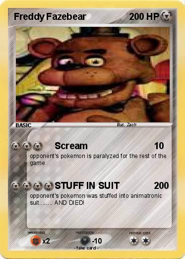 Pokemon Freddy Fazebear