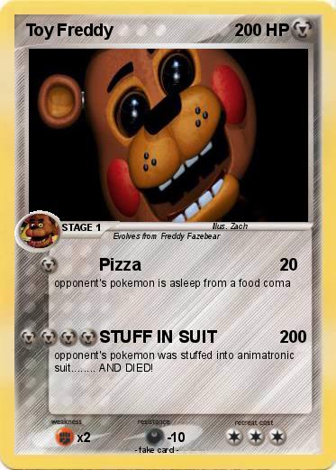 Pokemon Toy Freddy