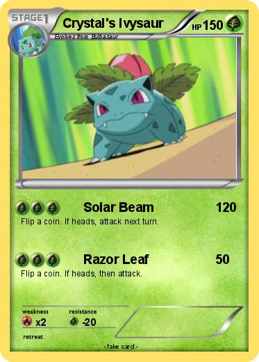 Pokemon Crystal's Ivysaur
