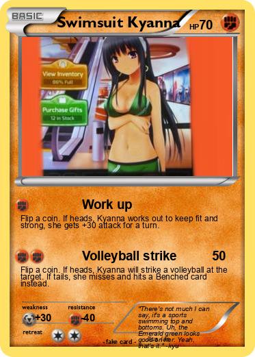 Pokemon Swimsuit Kyanna