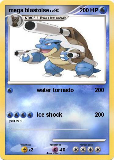 Pokemon mega blastoise