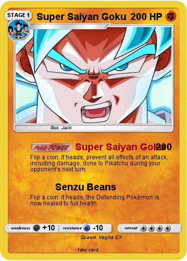 Pokemon Super Saiyan Goku