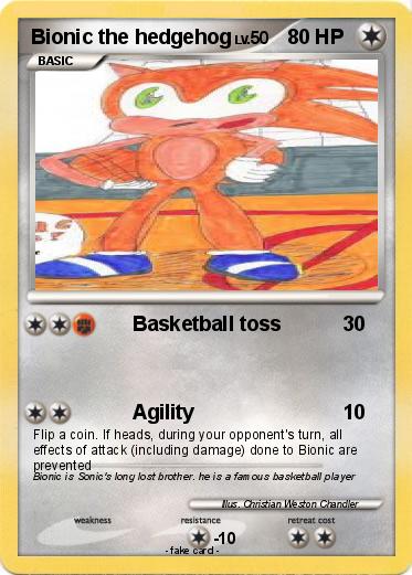 Pokemon Bionic the hedgehog