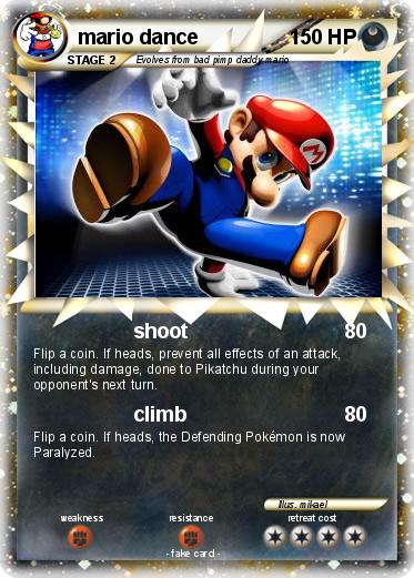Pokemon mario dance