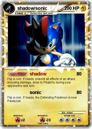 Pokemon shadow/sonic