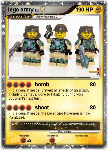 Pokemon lego army
