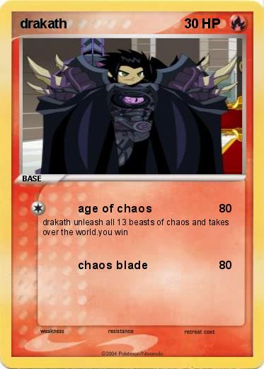 Pokemon drakath
