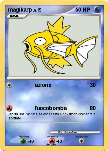 Pokemon magikarp