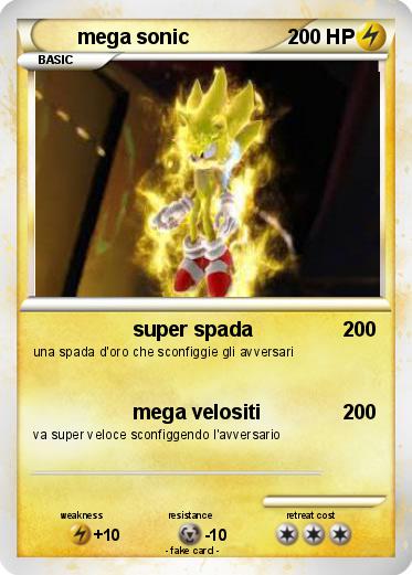 Pokemon mega sonic