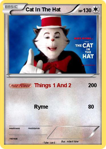 Pokemon Cat In The Hat