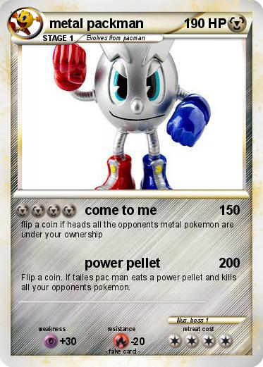 Pokemon metal packman