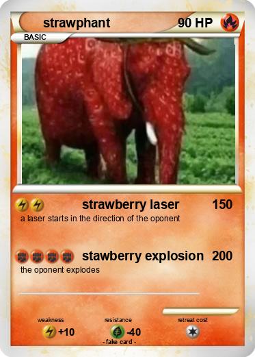 Pokemon strawphant