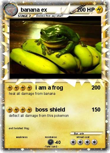 Pokemon banana ex