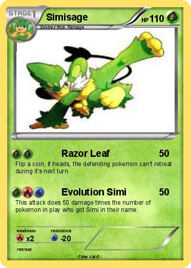 Pokemon Simisage