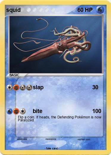 Pokemon squid