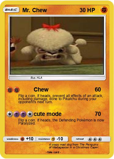 Pokemon Mr. Chew