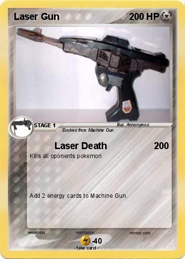 Pokemon Laser Gun