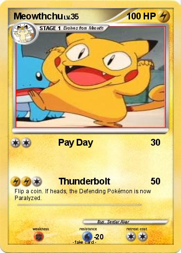 Pokemon Meowthchu