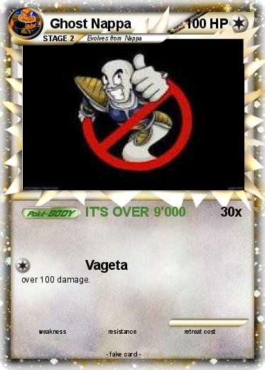 Pokemon Ghost Nappa