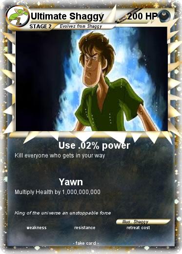 Pokemon Ultimate Shaggy
