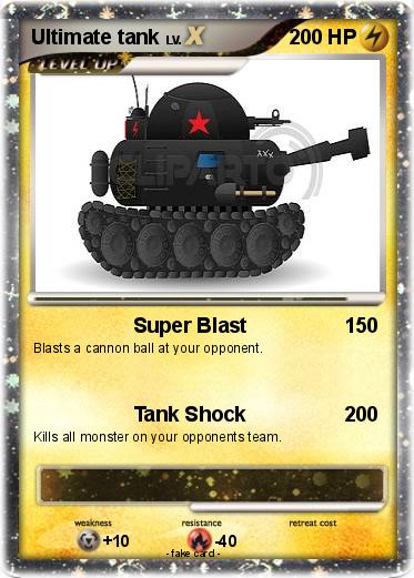 Pokemon Ultimate tank