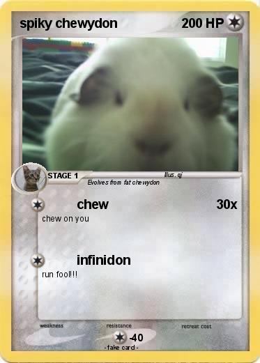 Pokemon spiky chewydon