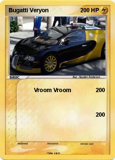 Pokemon Bugatti Veryon