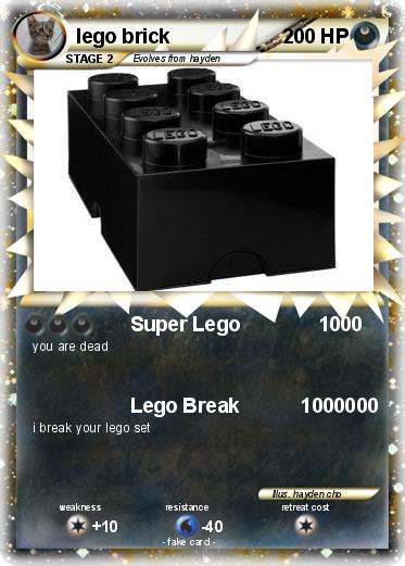 Pokemon lego brick