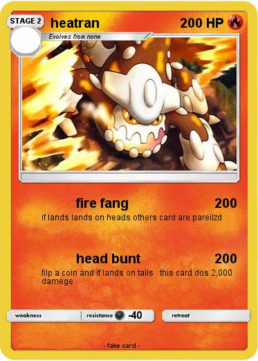 Pokemon heatran
