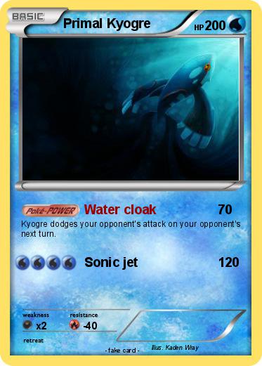 Pokemon Primal Kyogre