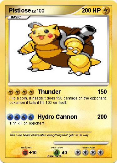 Pokemon Pistiose