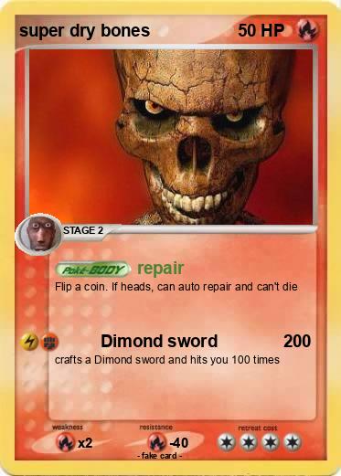 Pokemon super dry bones