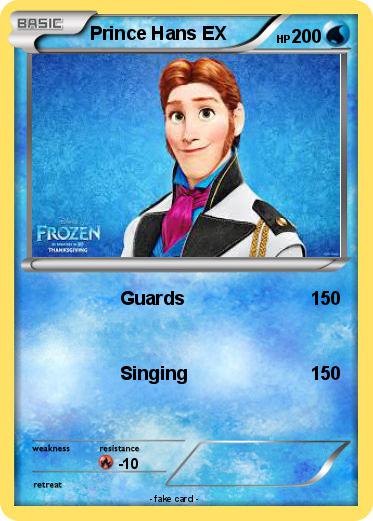 Pokemon Prince Hans EX