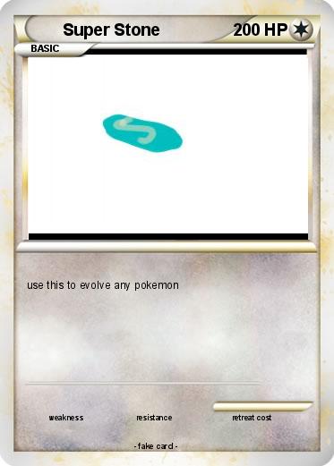 Pokemon Super Stone