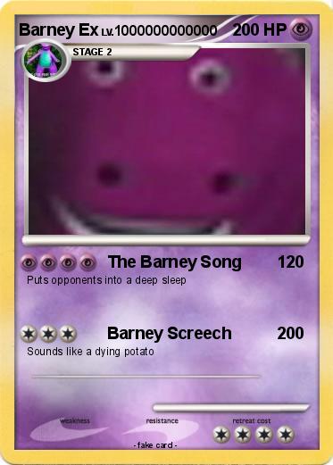 Pokemon Barney Ex