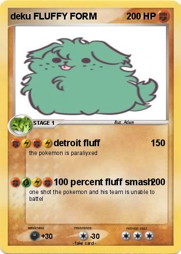 Pokemon deku FLUFFY FORM