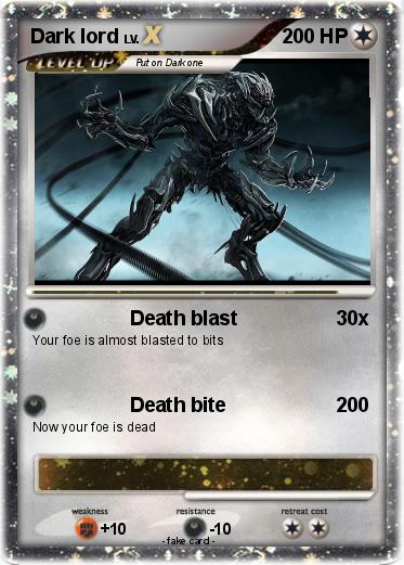 Pokemon Dark lord