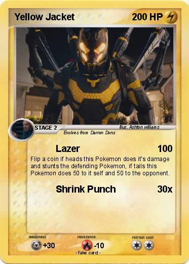 Pokemon Yellow Jacket