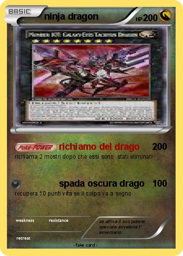 Pokemon ninja dragon